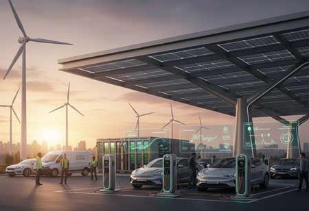 EV Charging as a Catalyst for Renewable Grid Integration